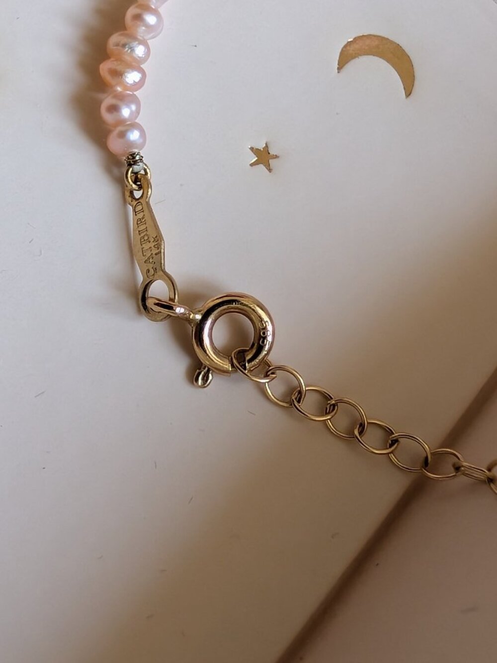 Limited Edition Catbird Ghost Rose Pearl Collar, 15-17" (1 Of 350) - Picture 5 of 14